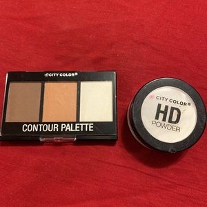 City color bronzer palette and hd powder bundle